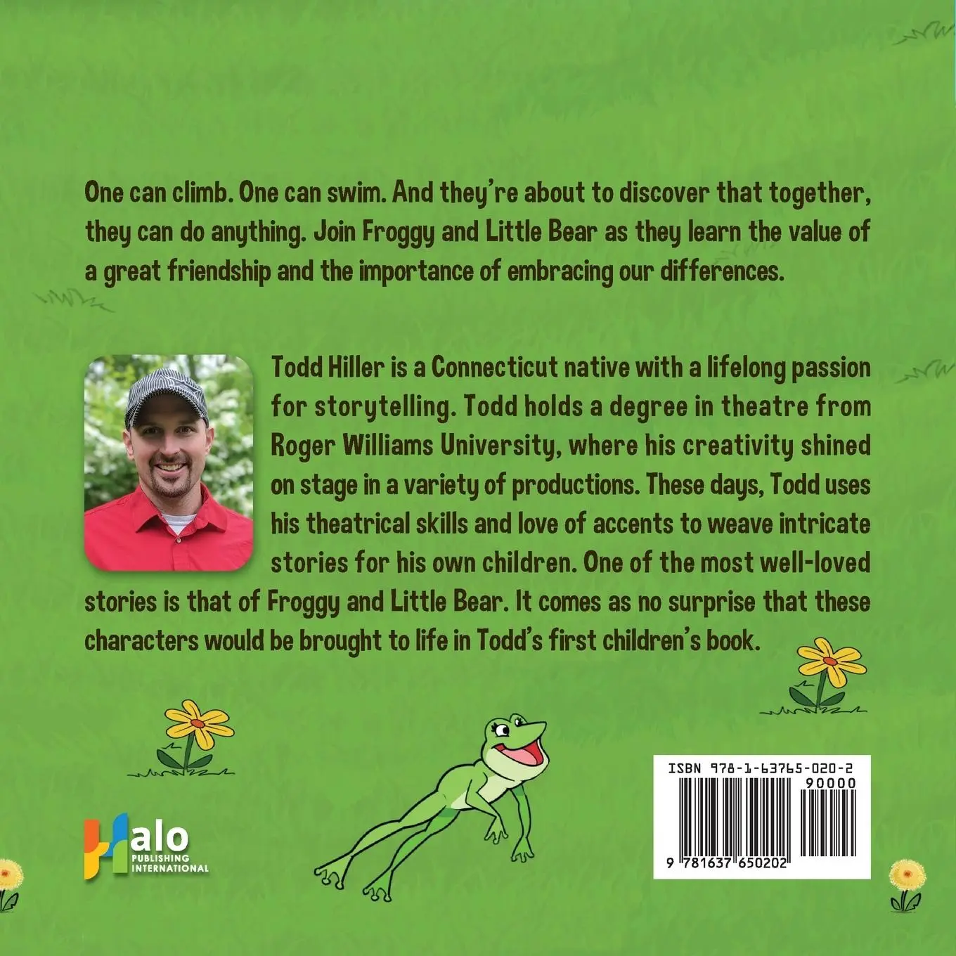 Rückseite: 9781637650202 | The Adventures of Froggy and Little Bear | A New Friend | Hiller