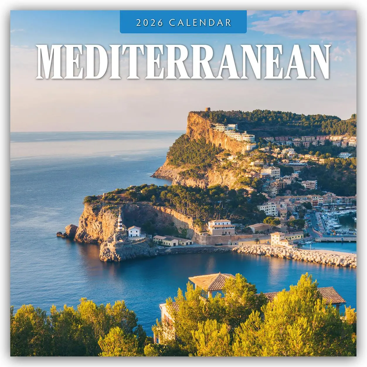 Cover: 9781837010202 | Mediterranean 2026 Square Wall Calendar | Red Robin | Taschenbuch