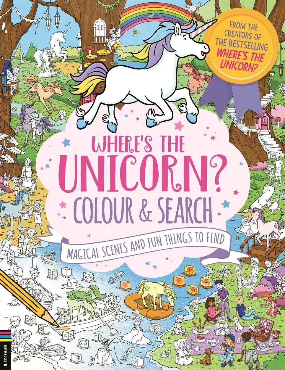 Cover: 9781837250202 | Where's the Unicorn? Colour and Search | Jorge Santillan | Taschenbuch