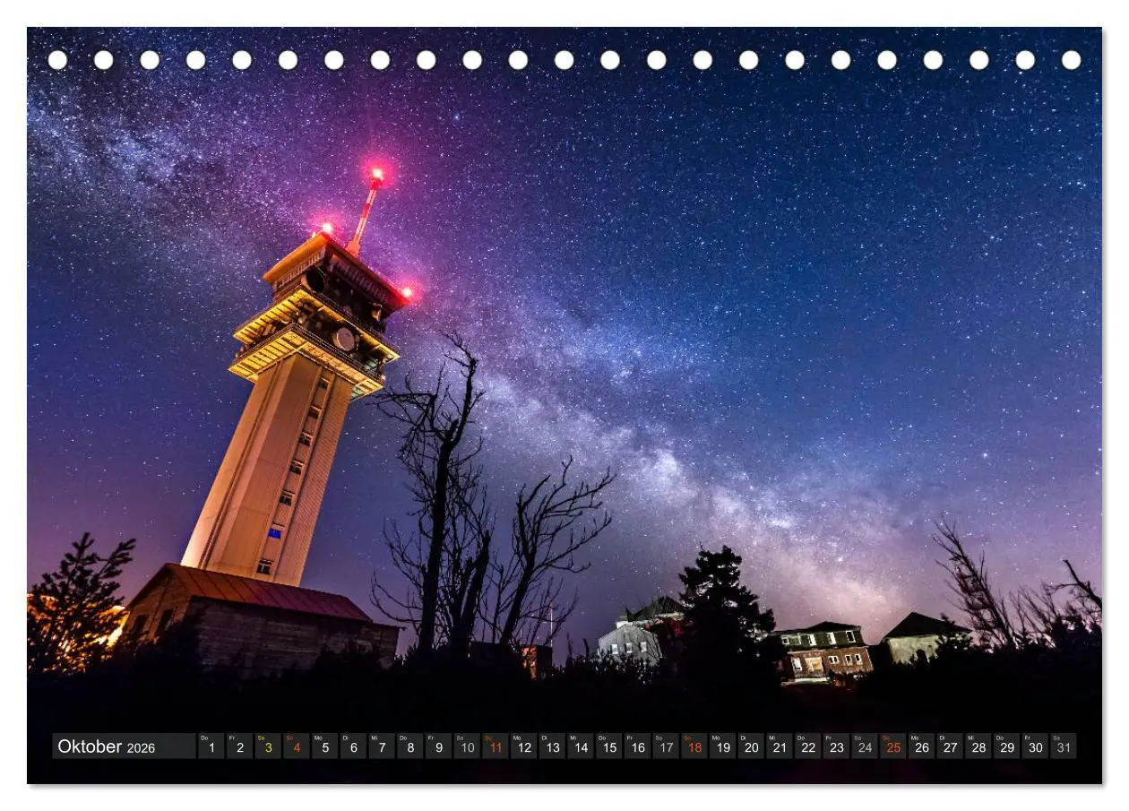 Bild: 9783457890202 | Himmelslichter - Mond und Sterne (Tischkalender 2026 DIN A5 quer),...