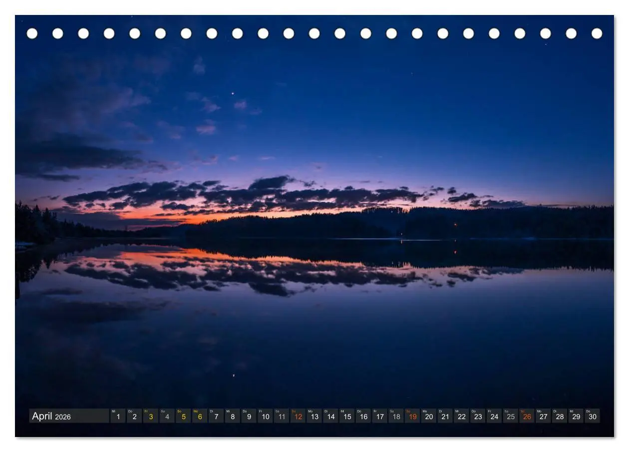 Bild: 9783457890202 | Himmelslichter - Mond und Sterne (Tischkalender 2026 DIN A5 quer),...