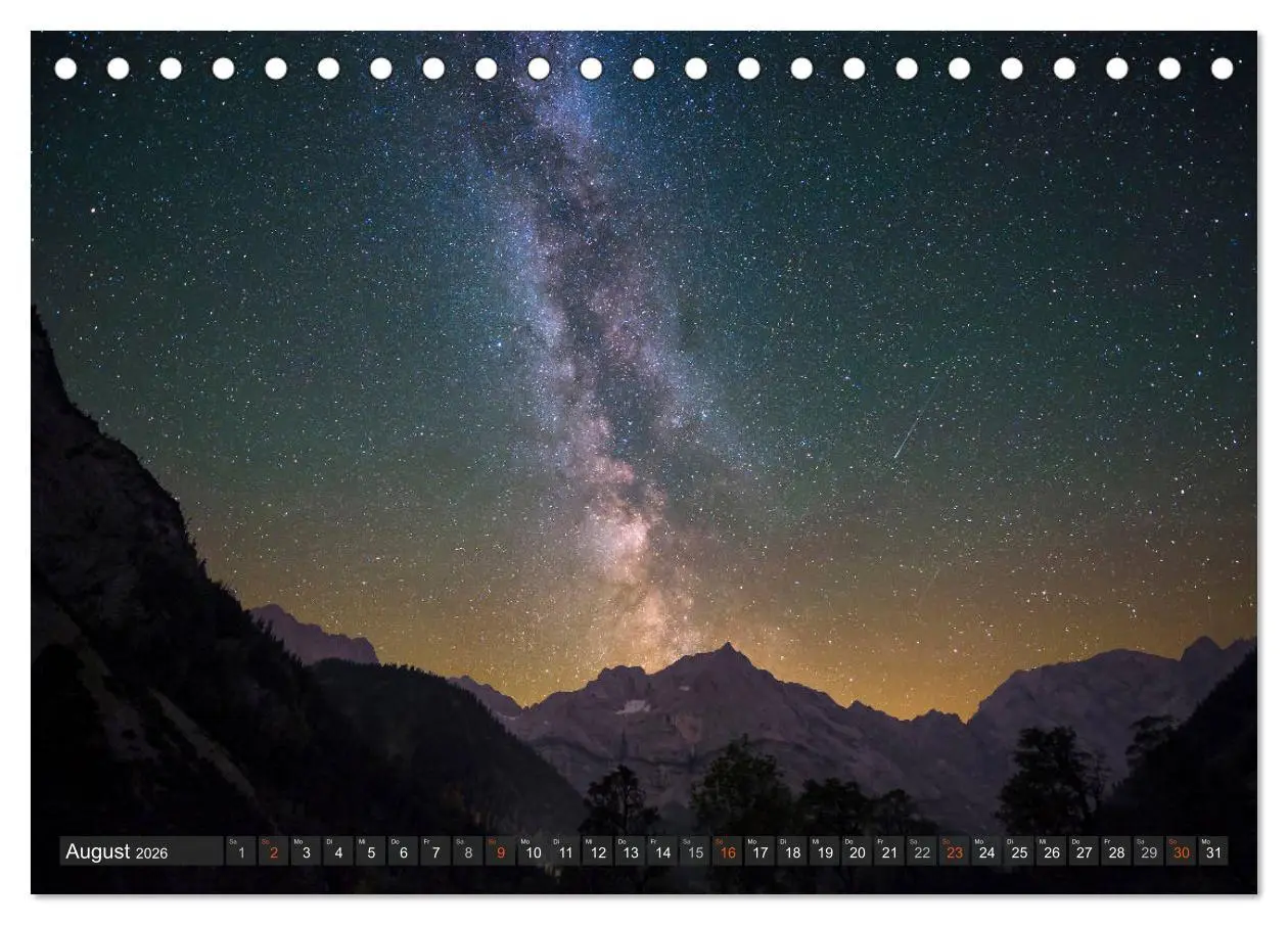 Bild: 9783457890202 | Himmelslichter - Mond und Sterne (Tischkalender 2026 DIN A5 quer),...