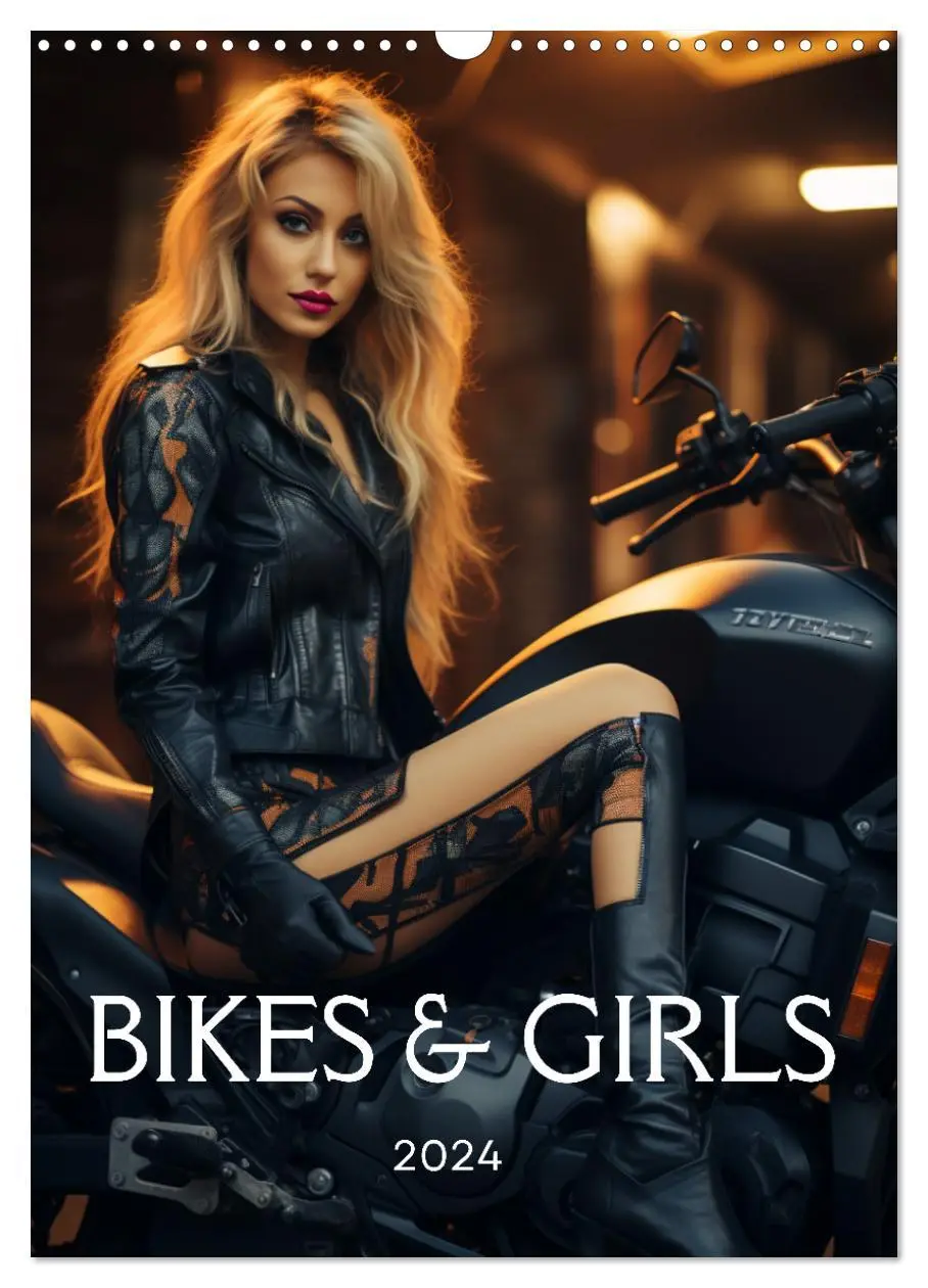 Cover: 9783516290202 | Bikes and Girls: Sexy Mädels auf heißen Mottorrädern (Wandkalender...