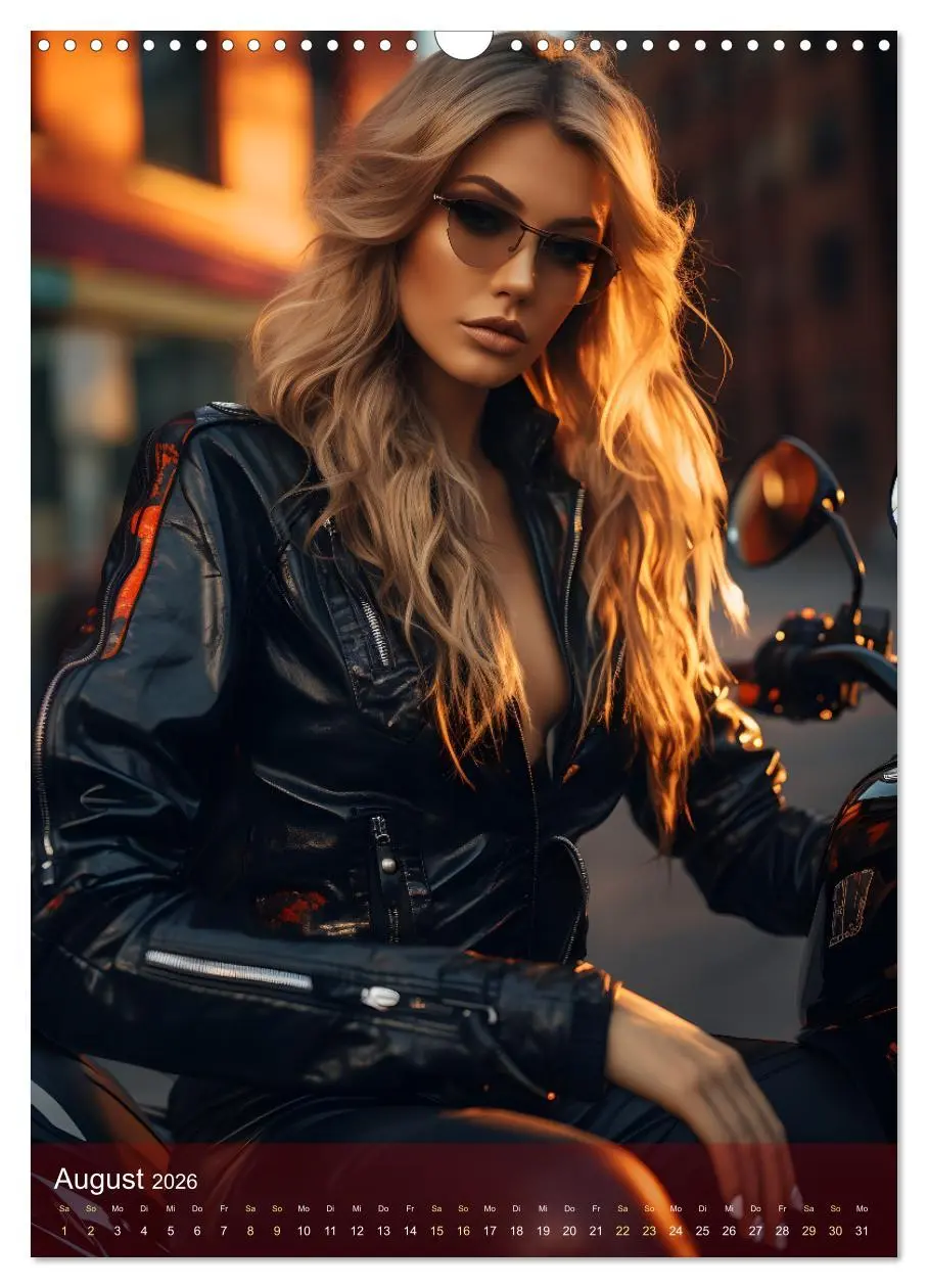 Bild: 9783516290202 | Bikes and Girls: Sexy Mädels auf heißen Mottorrädern (Wandkalender...