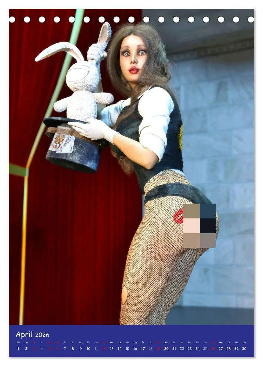 Bild: 9783516360202 | Coseplay Pin Up (Tischkalender 2026 DIN A5 hoch), CALVENDO...