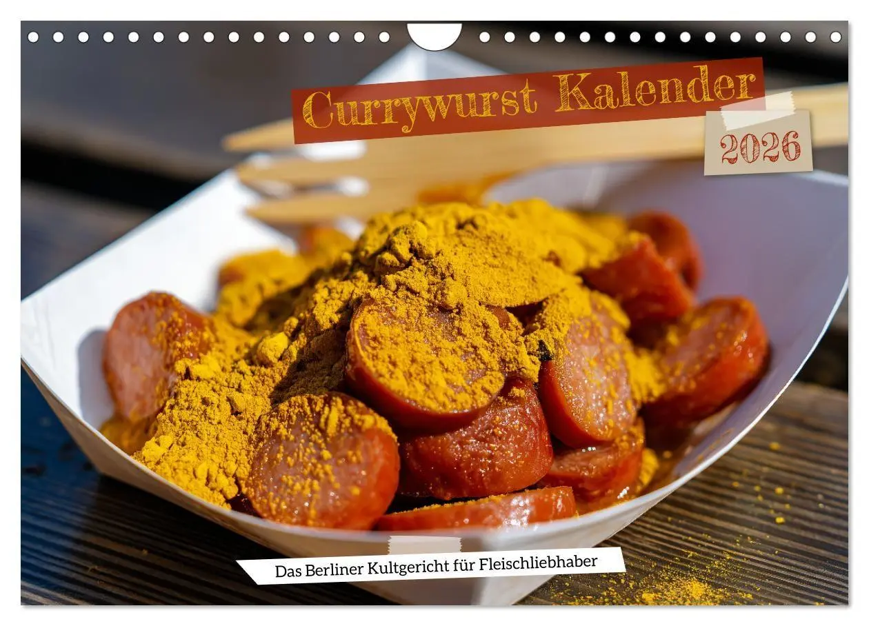 Cover: 9783516670202 | Currywurst Kalender - Das Berliner Kultgericht für Fleischliebhaber...
