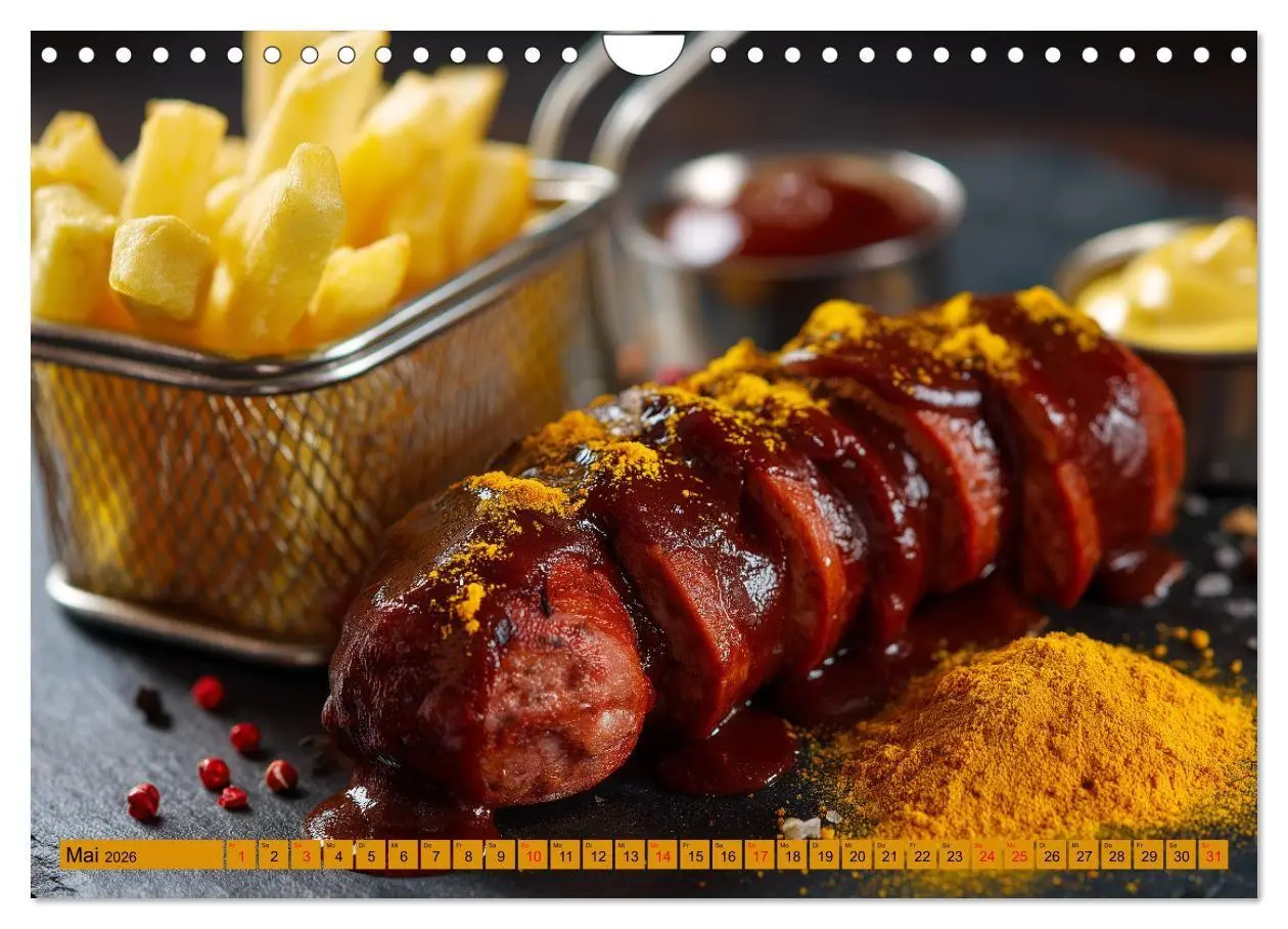 Bild: 9783516670202 | Currywurst Kalender - Das Berliner Kultgericht für Fleischliebhaber...