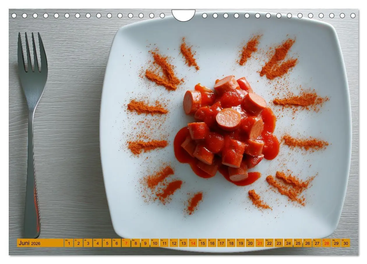 Bild: 9783516670202 | Currywurst Kalender - Das Berliner Kultgericht für Fleischliebhaber...