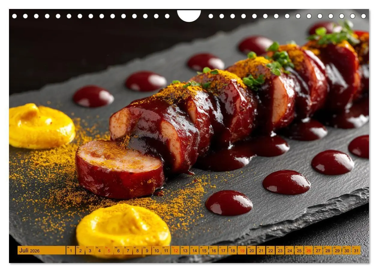 Bild: 9783516670202 | Currywurst Kalender - Das Berliner Kultgericht für Fleischliebhaber...