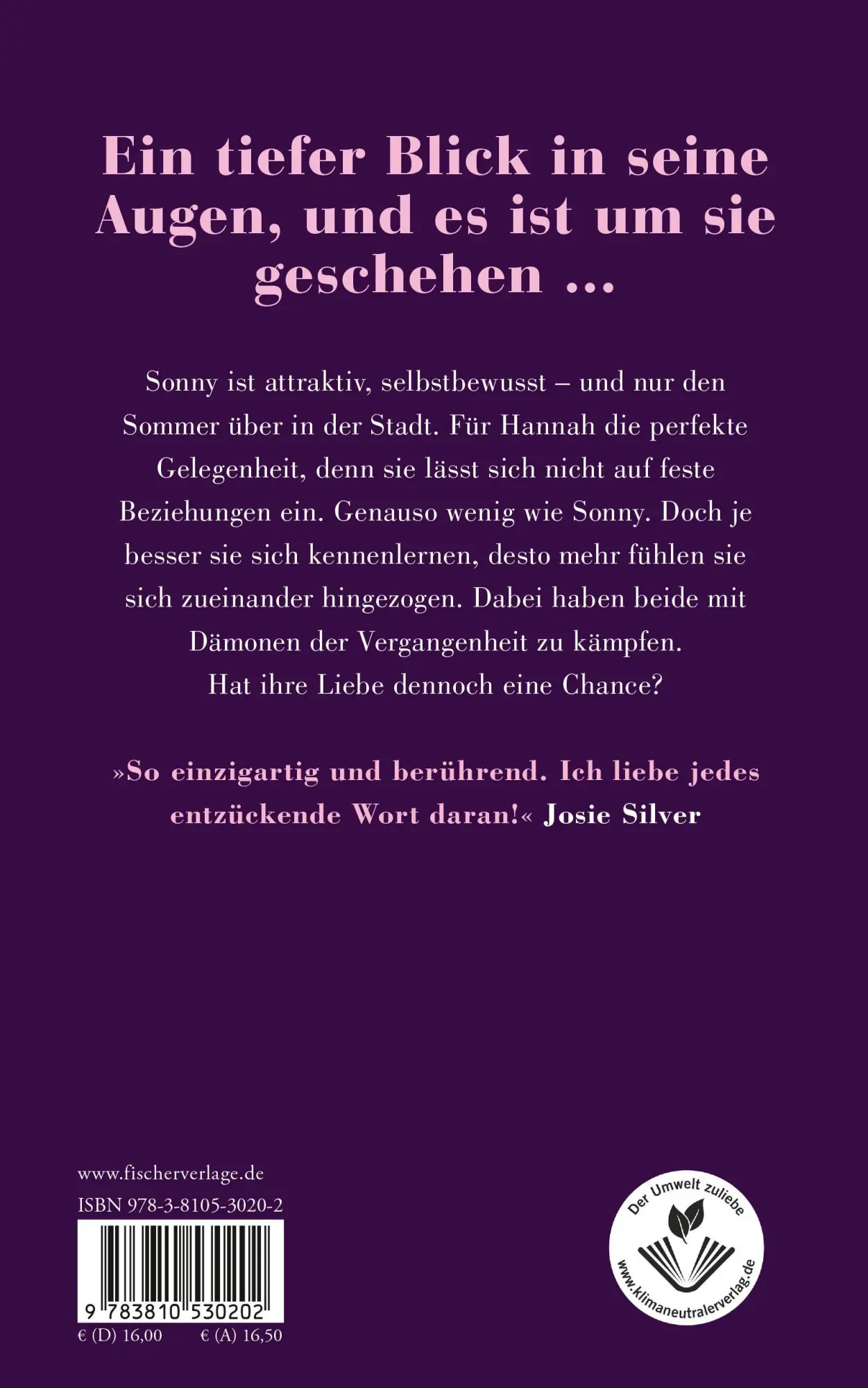 Rückseite: 9783810530202 | Ich in deinen Augen | Wie echt ist Liebe auf den ersten Blick? | Toon
