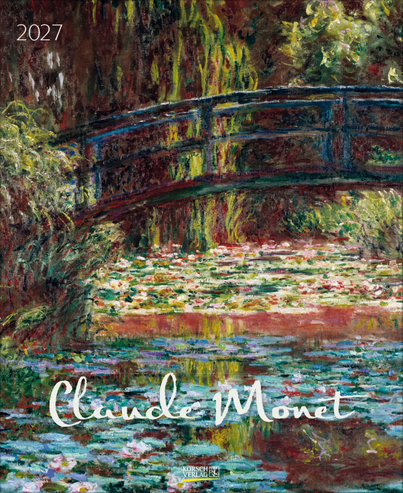 Cover: 9783819300202 | Claude Monet 2027 | Verlag Korsch | Kalender | Spiralbindung | 14 S.