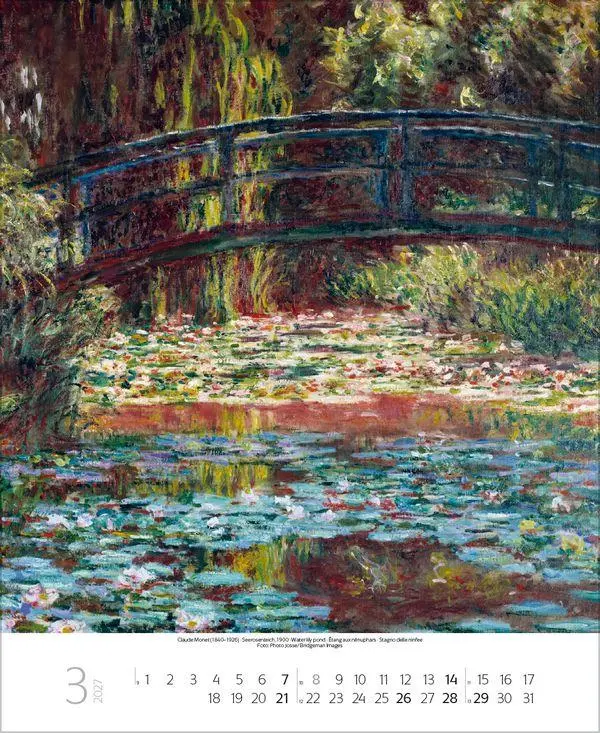 Bild: 9783819300202 | Claude Monet 2027 | Verlag Korsch | Kalender | Spiralbindung | 14 S.