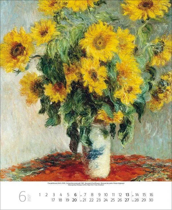 Bild: 9783819300202 | Claude Monet 2027 | Verlag Korsch | Kalender | Spiralbindung | 14 S.