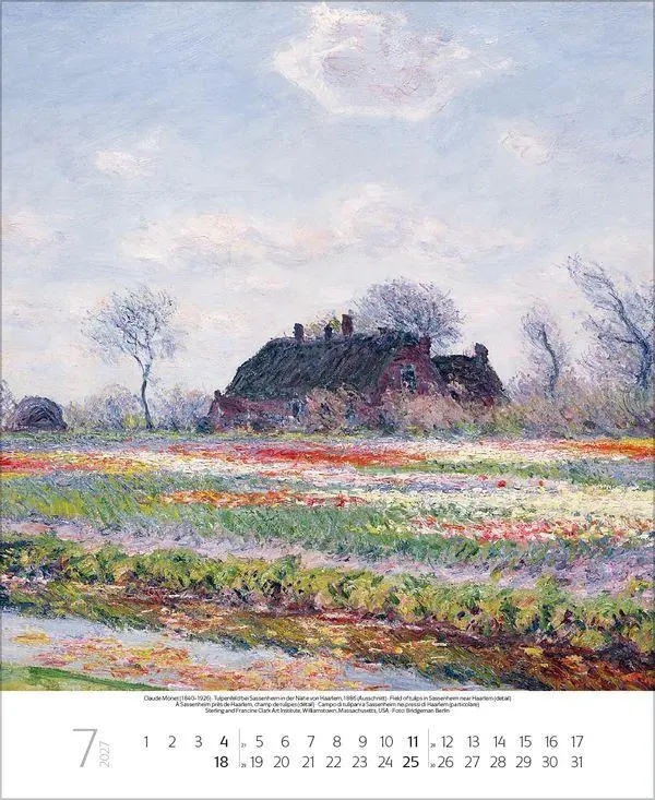 Bild: 9783819300202 | Claude Monet 2027 | Verlag Korsch | Kalender | Spiralbindung | 14 S.
