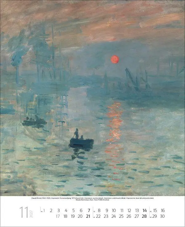 Bild: 9783819300202 | Claude Monet 2027 | Verlag Korsch | Kalender | Spiralbindung | 14 S.