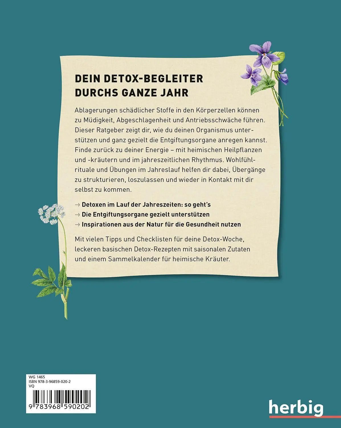 Bild: 9783968590202 | Der Stoffwechsel-Kalender | Susanne Hackel | Taschenbuch | 144 S.