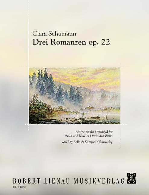 Cover: 9790011410202 | Romanzen | für Viola und Klavier | Clara Schumann | Broschüre | 36 S.
