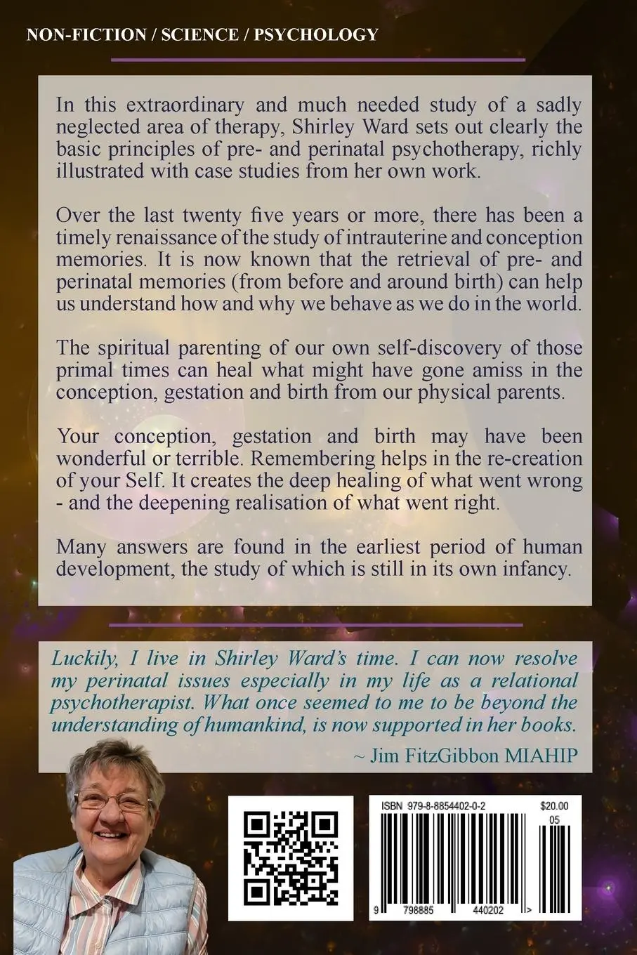 Rückseite: 9798885440202 | Fractals From The Womb | Shirley Ward | Taschenbuch | Englisch | 2022