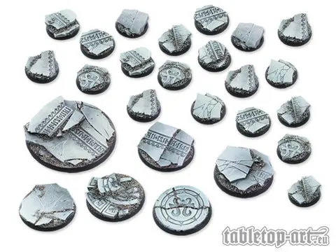 Cover: 610098490302 | Ancestral Ruins Bases - Starter DEAL Rund (20-5-1) | Tabletop-Art