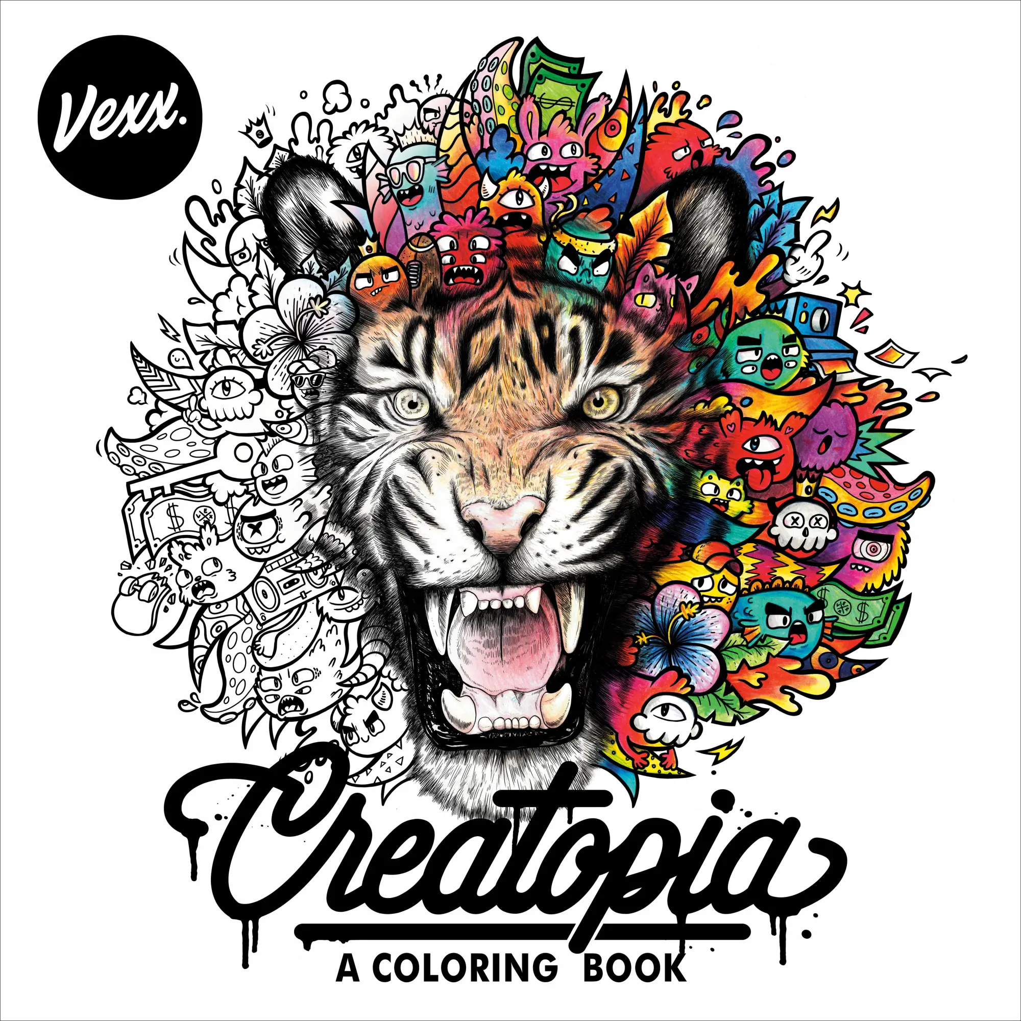 Cover: 9780593330302 | Creatopia | A Coloring Book | Vexx | Taschenbuch | Englisch | 2020