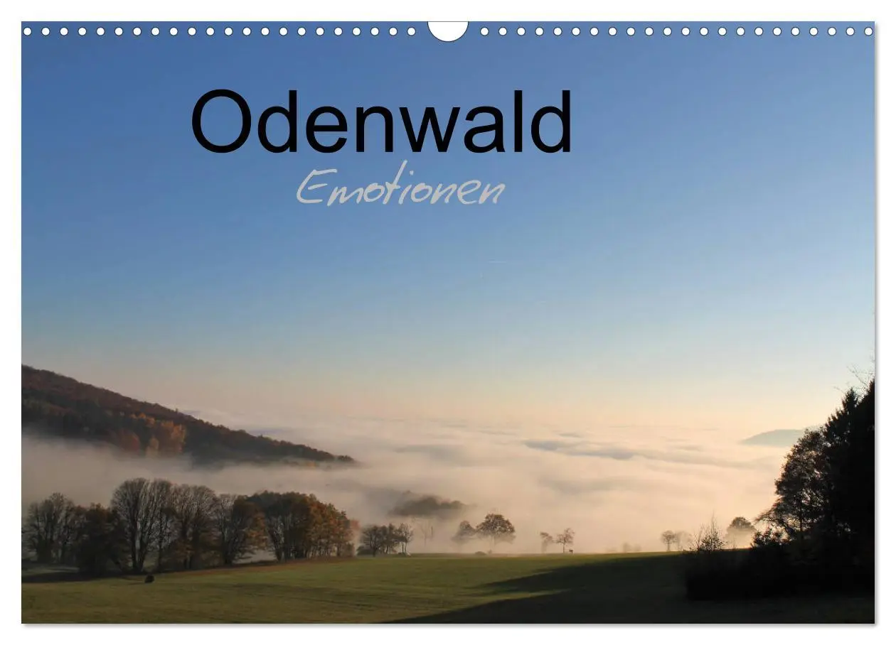 Cover: 9783435790302 | Odenwald Emotionen (Wandkalender 2025 DIN A3 quer), CALVENDO...