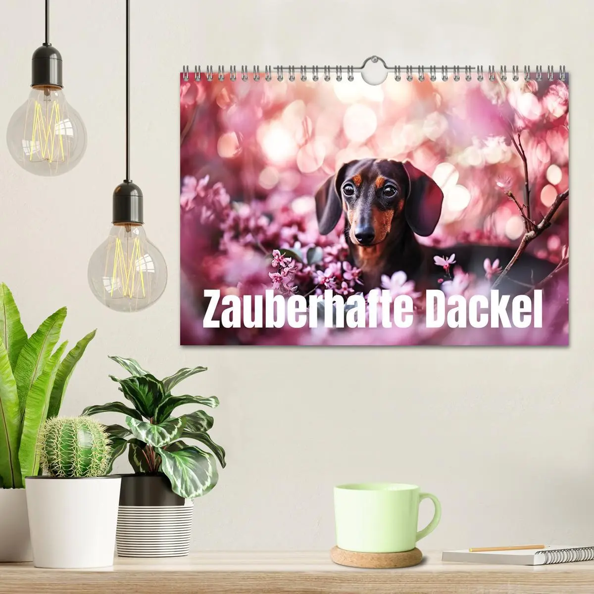 Bild: 9783457330302 | Zauberhafte Dackel (Wandkalender 2026 DIN A4 quer), CALVENDO...