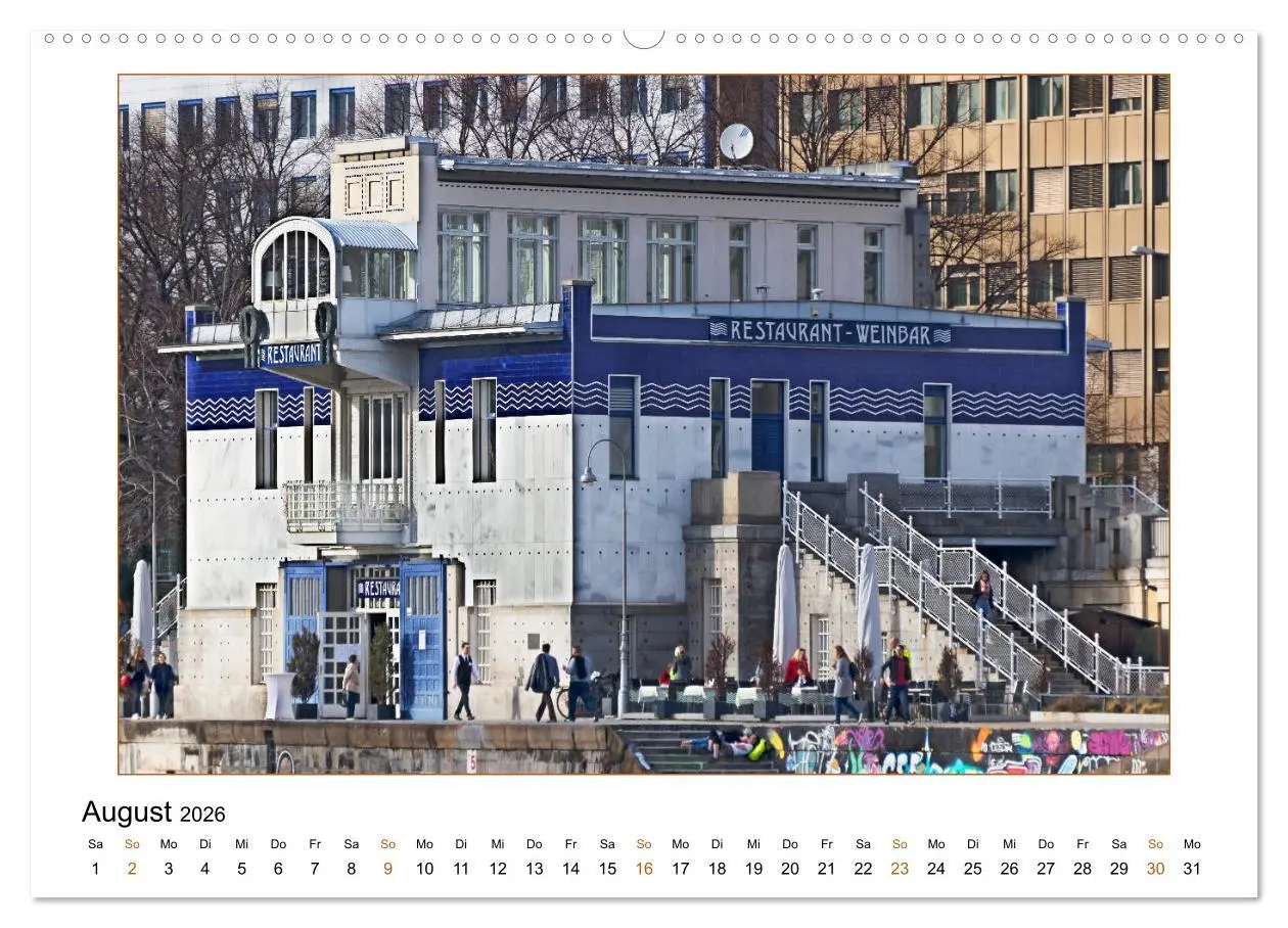 Bild: 9783457710302 | Otto Wagners Wien (hochwertiger Premium Wandkalender 2026 DIN A2...