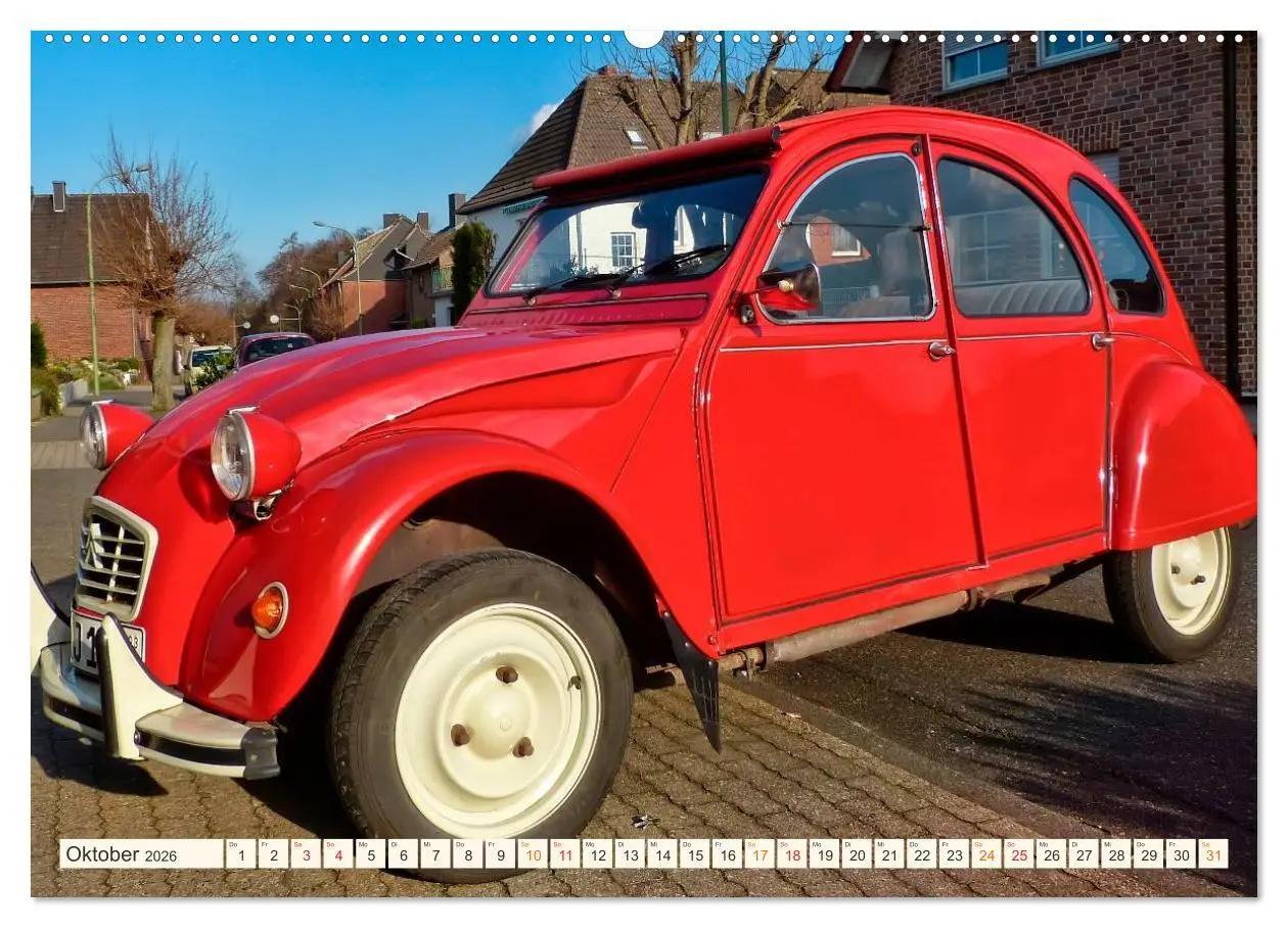 Bild: 9783457950302 | Citroën 2CV - geliebte Ente (Wandkalender 2026 DIN A2 quer),...