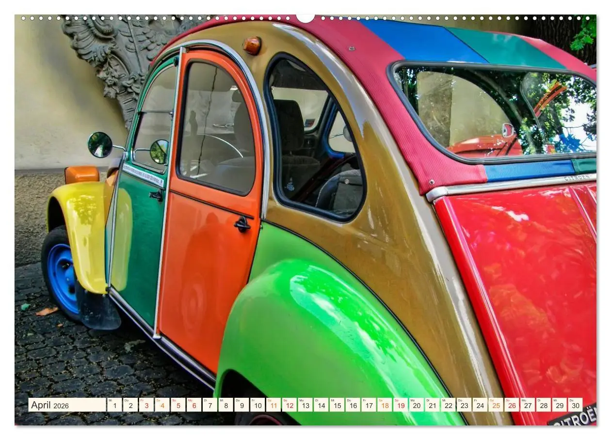 Bild: 9783457950302 | Citroën 2CV - geliebte Ente (Wandkalender 2026 DIN A2 quer),...