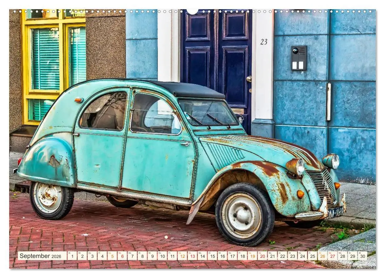 Bild: 9783457950302 | Citroën 2CV - geliebte Ente (Wandkalender 2026 DIN A2 quer),...