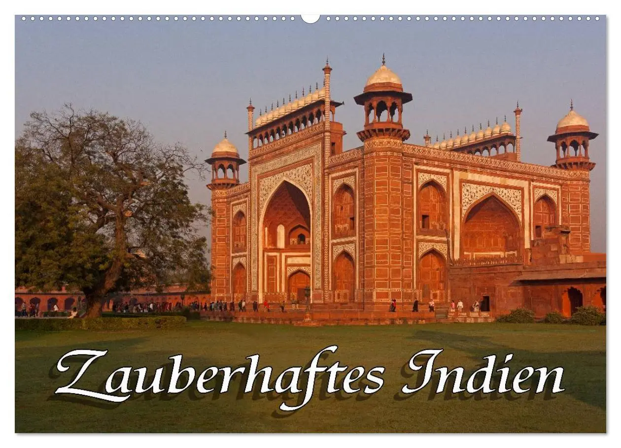 Cover: 9783516110302 | Zauberhaftes Indien (Wandkalender 2026 DIN A2 quer), CALVENDO...
