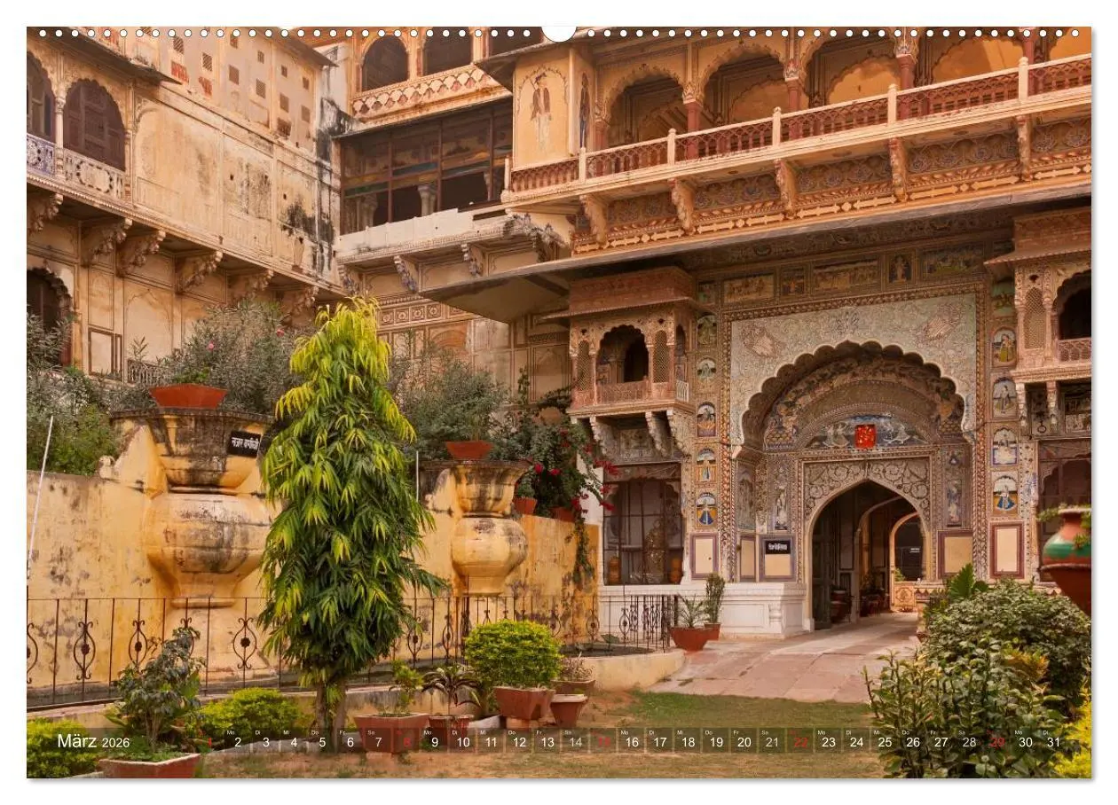 Bild: 9783516110302 | Zauberhaftes Indien (Wandkalender 2026 DIN A2 quer), CALVENDO...