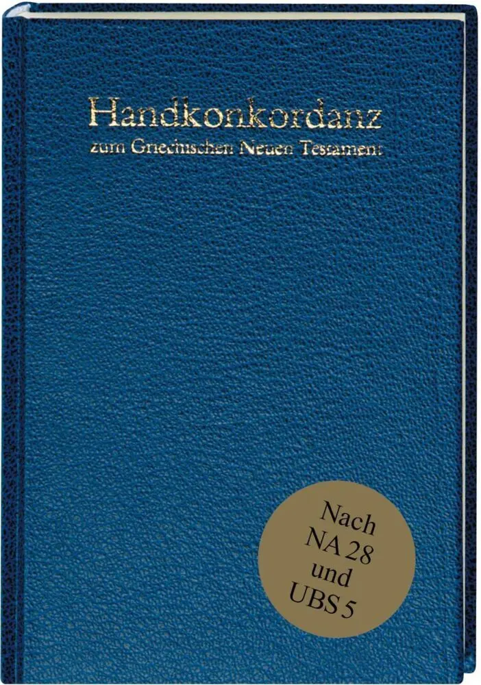 Cover: 9783438060402 | Handkonkordanz zum griechischen Neuen Testament | Alfred Schmoller