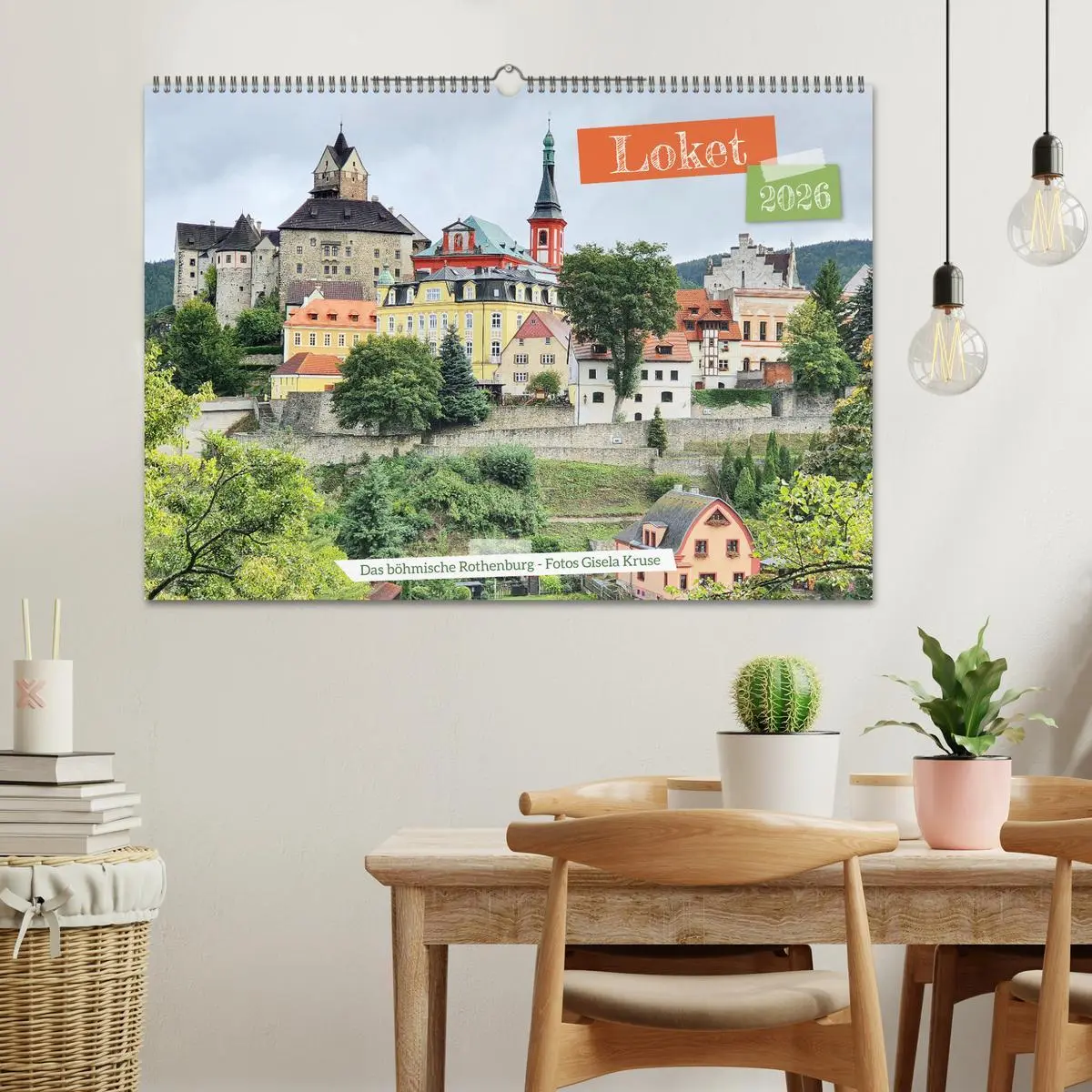 Bild: 9783457560402 | Loket - Das böhmische Rothenburg (Wandkalender 2026 DIN A2 quer),...