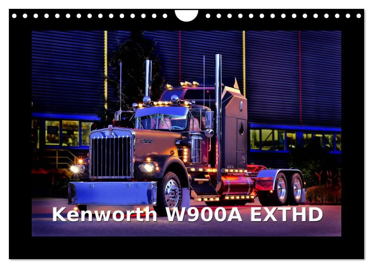 Cover: 9783516030402 | Kenworth W900A EXTHD (Wandkalender 2026 DIN A4 quer), CALVENDO...