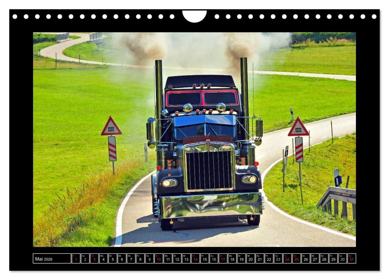 Bild: 9783516030402 | Kenworth W900A EXTHD (Wandkalender 2026 DIN A4 quer), CALVENDO...