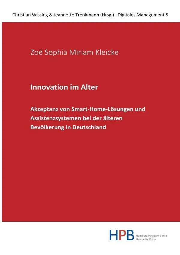 Cover: 9783818770402 | Innovation im Alter | Zoë Sophia Miriam Kleicke | Taschenbuch | 148 S.