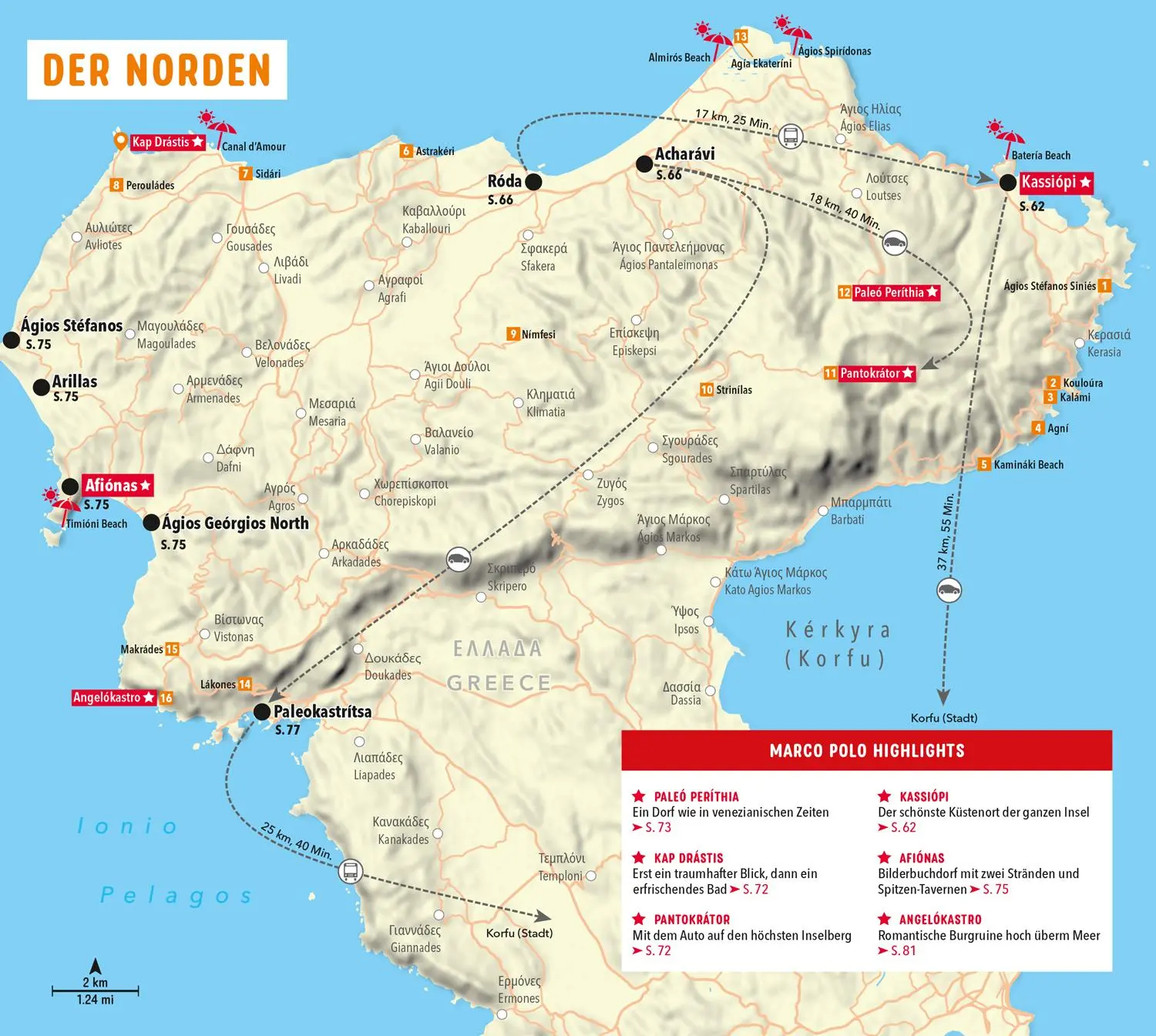 Bild: 9783829730402 | MARCO POLO Reiseführer Korfu | Klaus Bötig | Taschenbuch | 144 S.