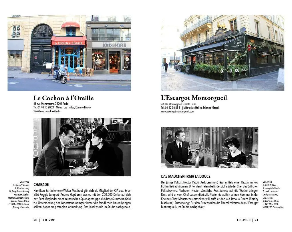 Bild: 9783982020402 | PARISer Cafés, Restaurants, Hotels im Film | Anette Krischer | Buch