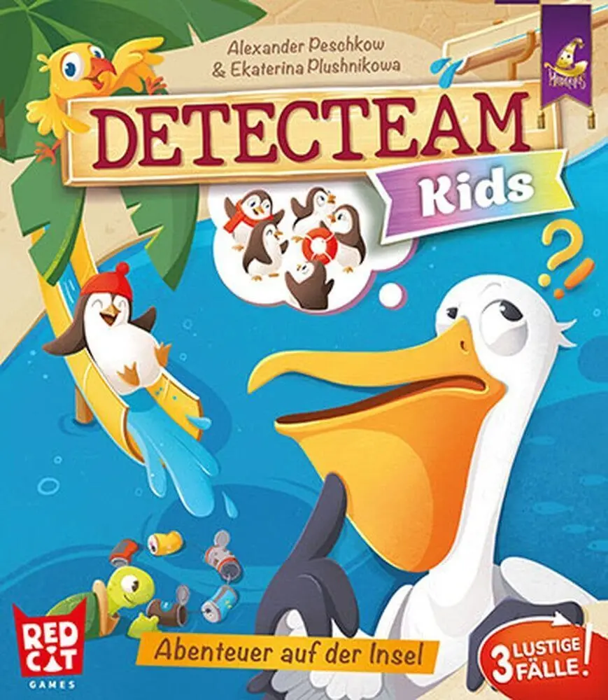 Cover: 4255682700502 | Detecteam Kids: Abenteuer auf der Insel | Spiel | 1029870 | Deutsch