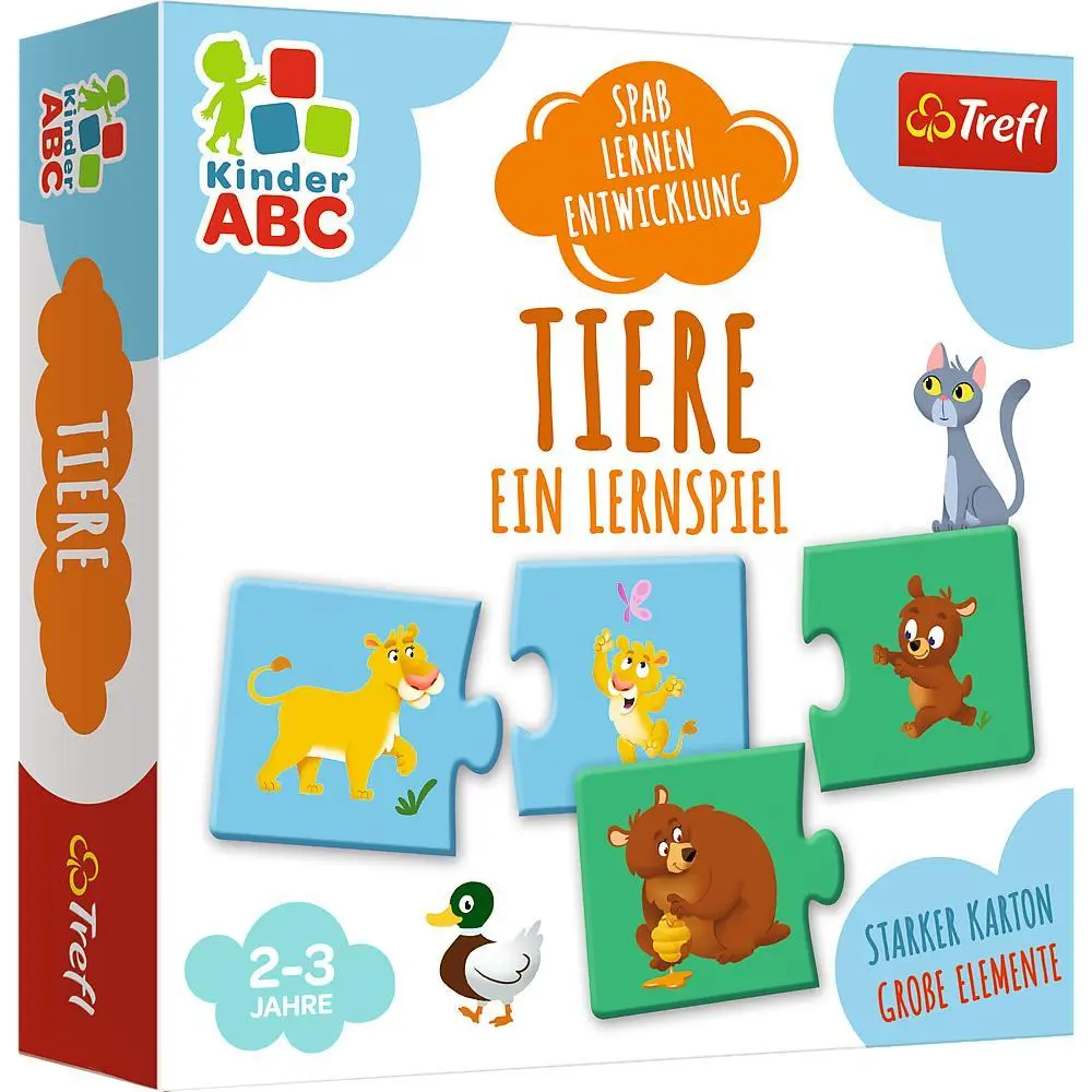 Cover: 5900511020502 | TIERE | Kinder ABC - Tiere - Deutsche Version | Spiel | Deutsch | 2025