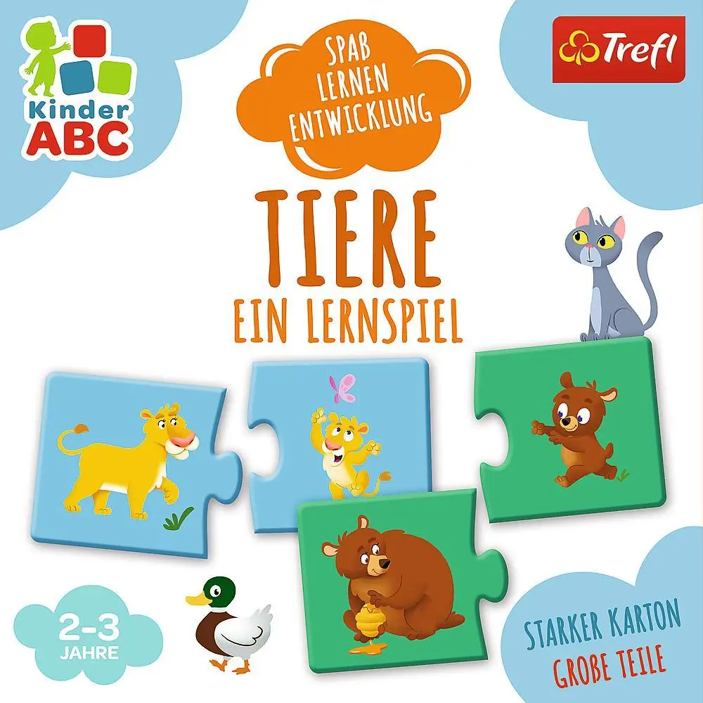 Bild: 5900511020502 | TIERE | Kinder ABC - Tiere - Deutsche Version | Spiel | Deutsch | 2025