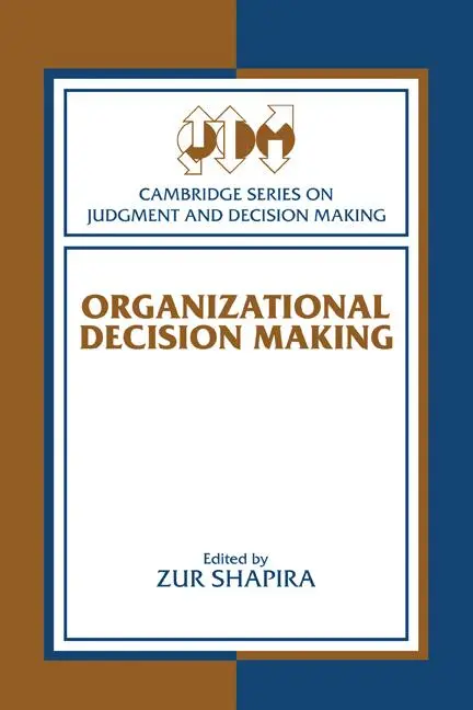 Cover: 9780521890502 | Organizational Decision Making | Zur Shapira | Taschenbuch | Englisch