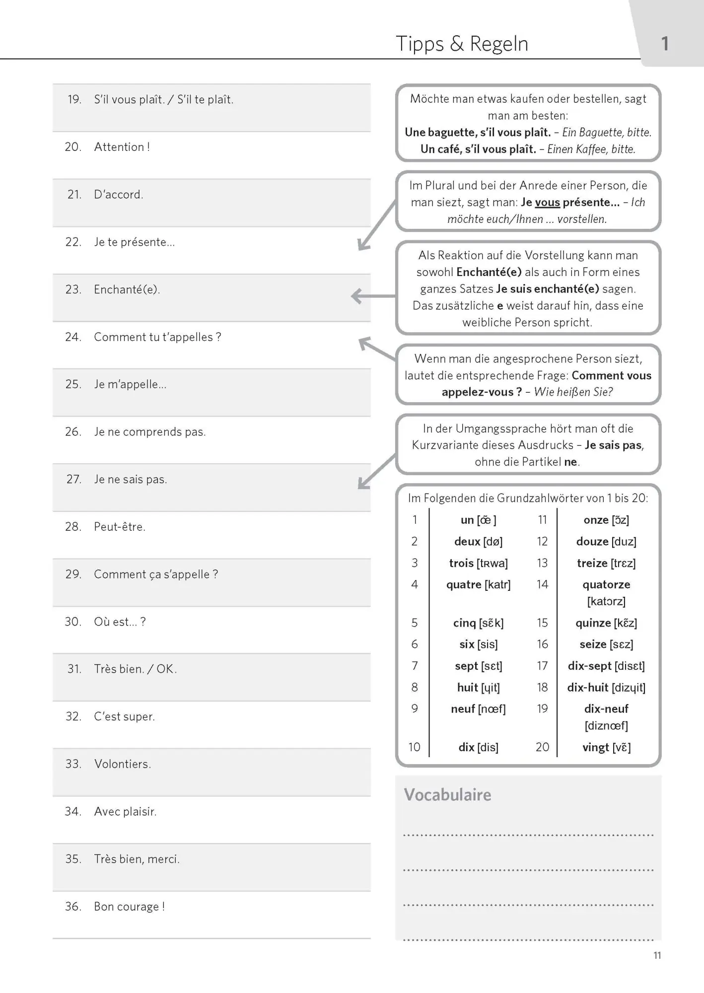 Bild: 9783125660502 | PONS Satz für Satz Französisch A1 | Taschenbuch | 152 S. | Deutsch