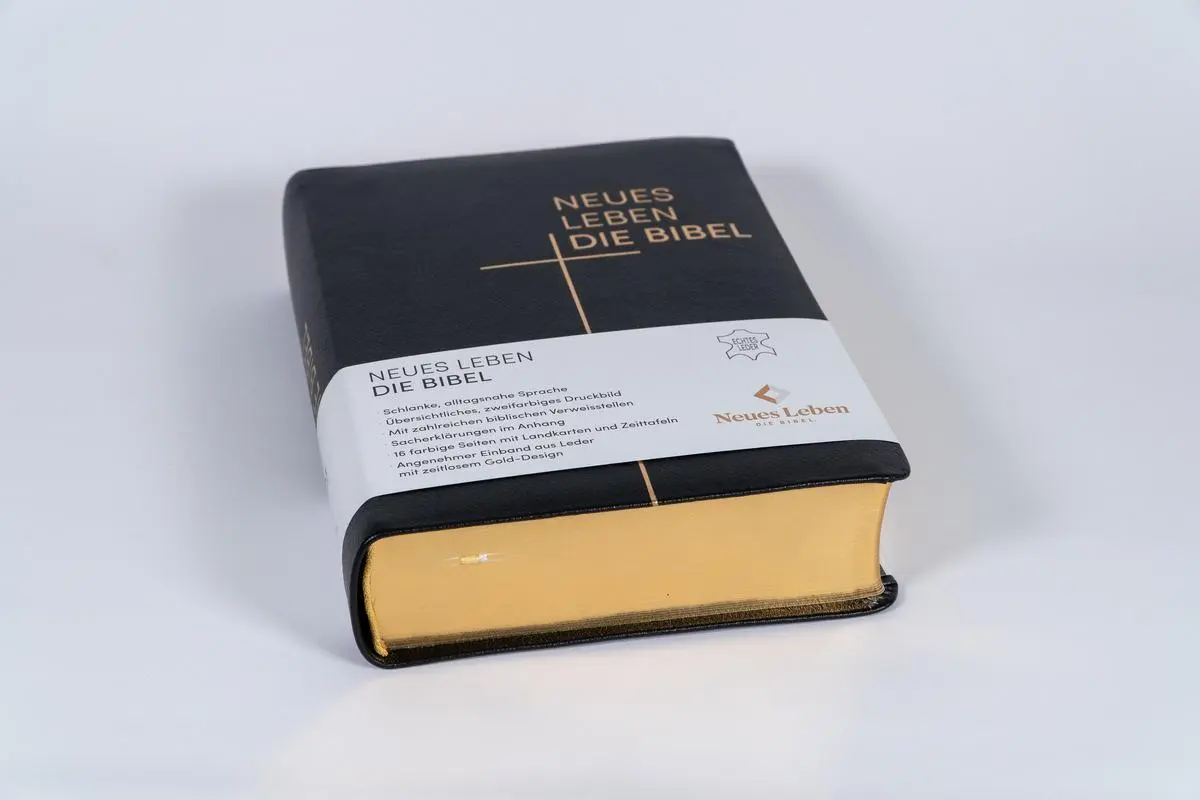Bild: 9783417020502 | Neues Leben. Die Bibel, Standardausgabe, Leder mit Goldschnitt | Buch