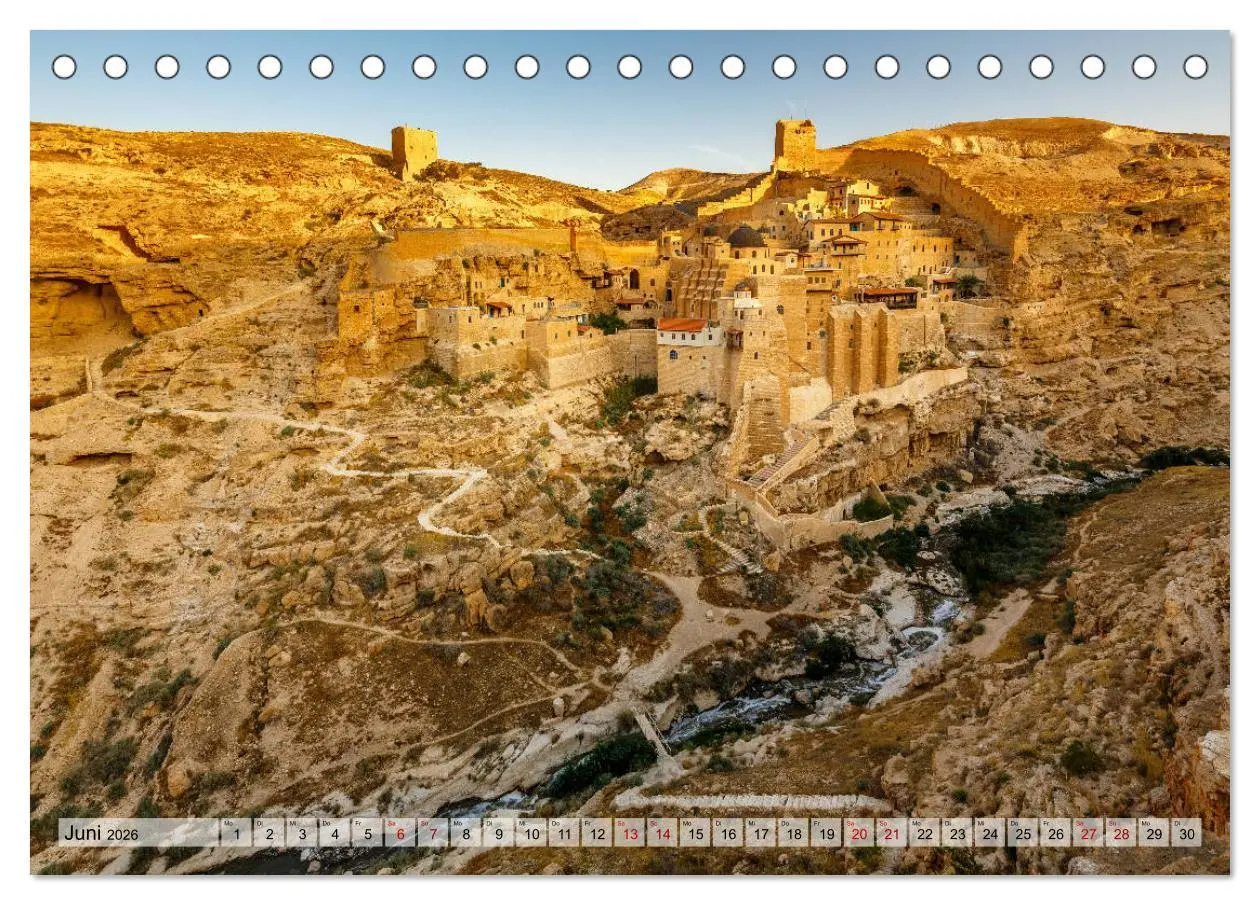 Bild: 9783457790502 | Israel &amp; Palästina - Reise durch das heilige Land (Tischkalender...