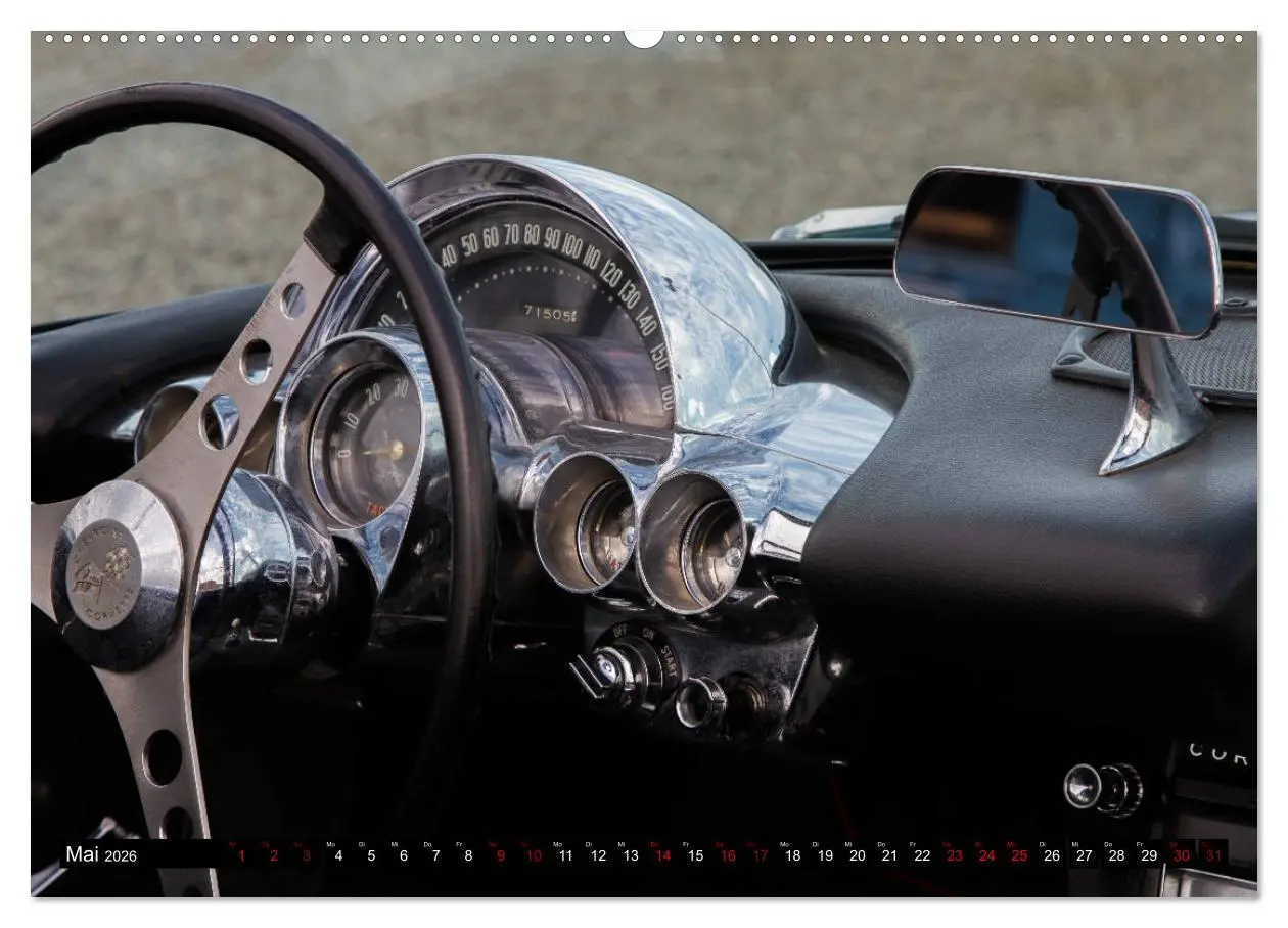 Bild: 9783457860502 | Corvette C1 - Das Original (Wandkalender 2026 DIN A2 quer),...