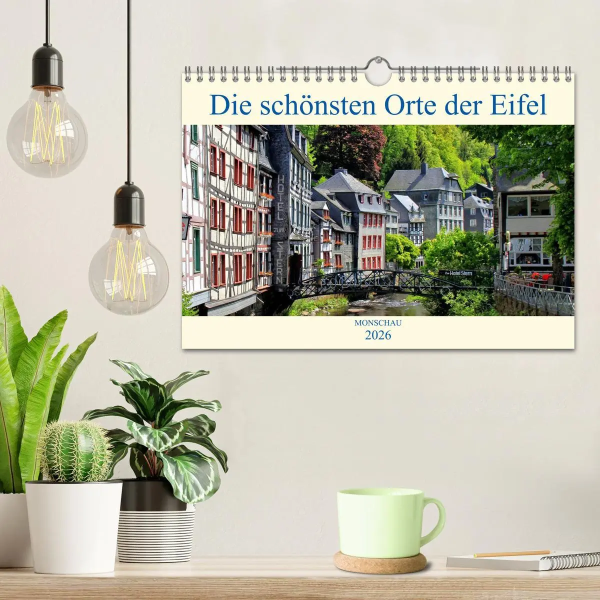 Bild: 9783457930502 | Die schönsten Orte der Eifel - Monschau (Wandkalender 2026 DIN A4...