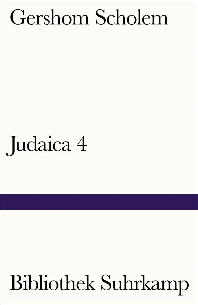 Cover: 9783518240502 | Judaica IV | Gershom Scholem | Taschenbuch | Bibliothek Suhrkamp