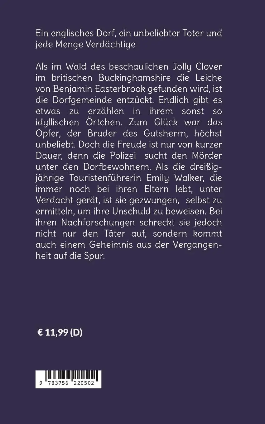 Rückseite: 9783756220502 | Mord in Jolly Clover | Patricia Sheedy | Taschenbuch | Paperback